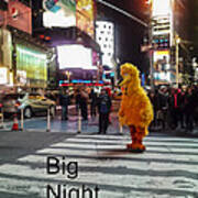 Big Birds Big Night Out In Nyc Poster