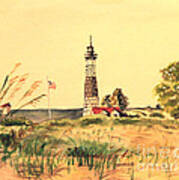 Big Sable Lighthouse 1945 Poster
