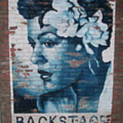 Billie Holiday Mural Poster