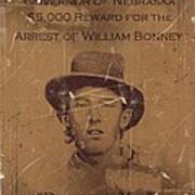 Billy The Kid Wanted Poster Poster