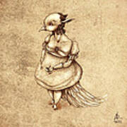 Bird Woman Poster