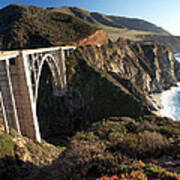 Bixby Bridge Afternoon Poster