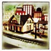 Bluefield Train Station In Miniature At Poster