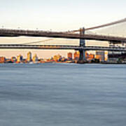 Bmw New York City Bridges Poster