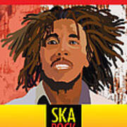 Bob Marley Ska Rock Steady Reggae Poster