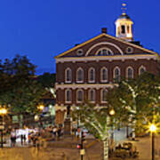 Boston Faneuil Hall Poster