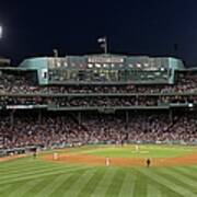 Boston Fenway Park Baseball Poster