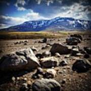 Boulder Field In Iceland #iceland Poster