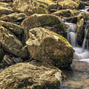 Bridal Veil Stream - Heber Springs Arkansas Poster