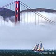 Bridge Sailing Poster