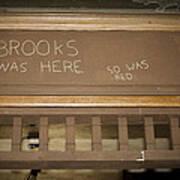 Brooks Was Here Poster