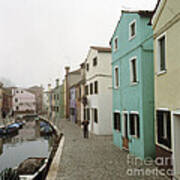 Burano Canal Poster