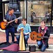 Buskers (4) #igersdublin Poster