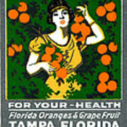 C.1920 Tampa For Your Health Poster