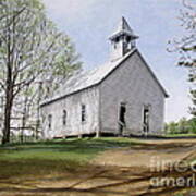 Cades Cove Methodist Church Poster