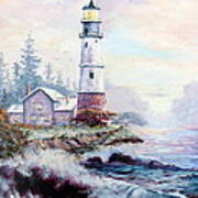 California Lighthouse Poster