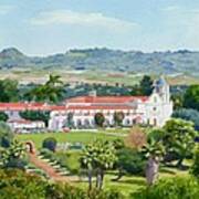 California Mission San Luis Rey Poster