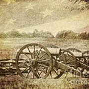 Cannons At Pea Ridge Poster