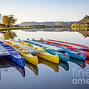Canoes Color 2x3 Poster