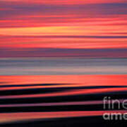 Cape Cod Sunset Abstract Poster