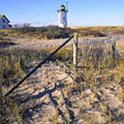 Race Point Lighthouse Cape Cod Poster