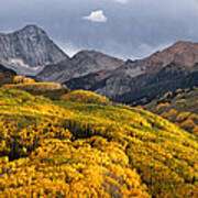 Capitol Peak In Snowmass Colorado Poster