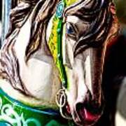 Carousel Horse Two Poster