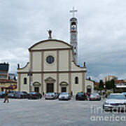 Cars And Cathedral - Shkoder Poster