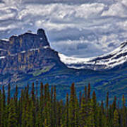 Castle Mountain - Banff Poster