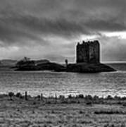 Castle Stalker Bw Poster