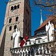 Cathedral Of Augsburg Poster