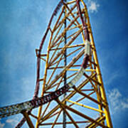 Cedar Point - Top Thrill Dragster Poster