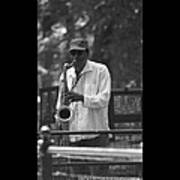 Central Park Sax Poster