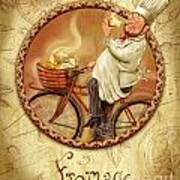 Chefs On Bikes-fromage Poster