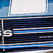 Chevrolet Chevelle Ss Grille Emblem 2 Poster