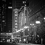 Chicago Theatre - Grandeur And Elegance Poster