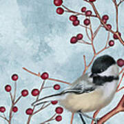 Chickadee I Poster