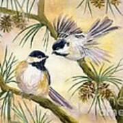 Chickadees Poster