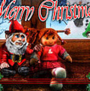 Christmas Greeting Card Vii Poster