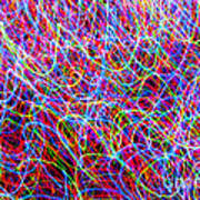 Christmas Lights, String Theory Poster