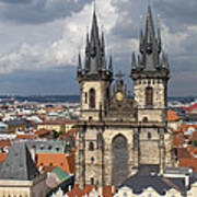 Church Of Our Lady Before Tyn - Prague Poster