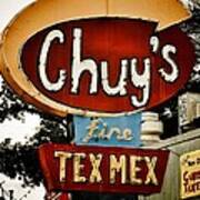 Chuy's Sign 2 Poster
