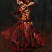 Classical Dance Art 16 Poster