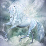 Unicorn Cloud Dancer Poster
