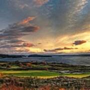 Cloud Serenity - Chambers Bay Golf Course Poster