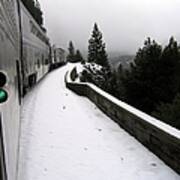 Coast Starlight In The Mountains Poster