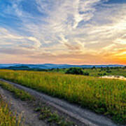 Colmar Summer Sunset Poster