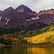 Colorado 14ers The Maroon Bells Poster
