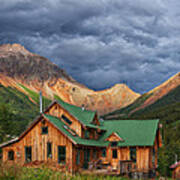 Colorado Mountain Home Poster