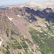 Colorado Summit Panorama - Pyramid Peak Poster